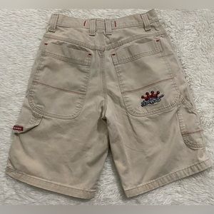 JNCO khaki shorts boy size 16